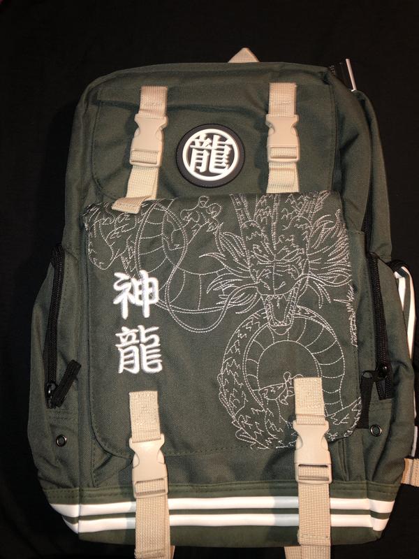Dragon Ball Z Shenron Tonal Embroidered Multi Pocket