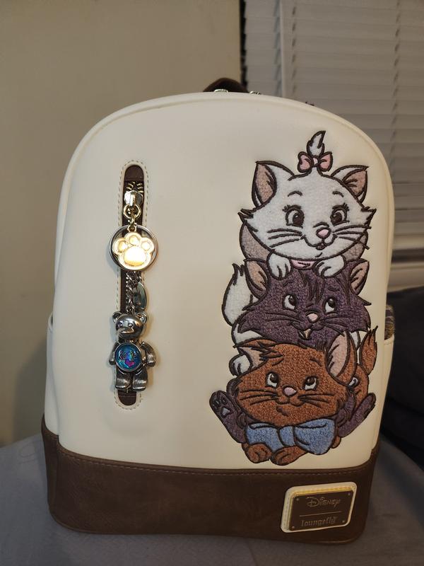 Brand New! Loungefly Disney The Aristocats Kittens & Yarn Mini Backpack Loungefly Disney Cats Yarn AOP Mini Backpack | eBay main image 3