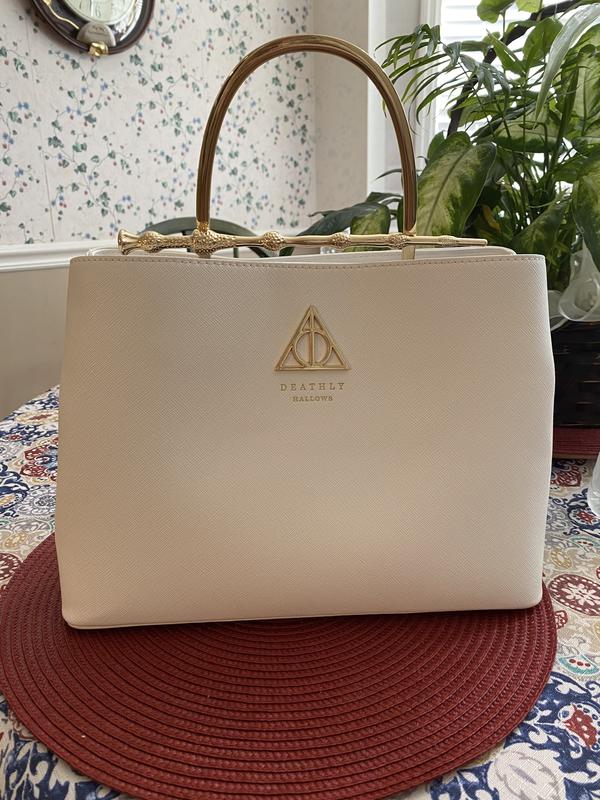 Deathly hallows white purse hot sale