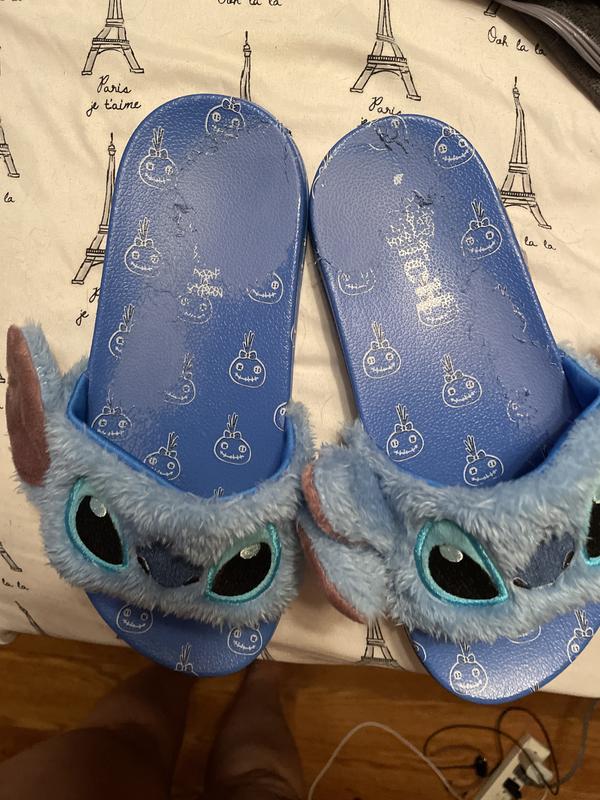 Disney Lilo Stitch Figural Stitch Slide Sandals BoxLunch