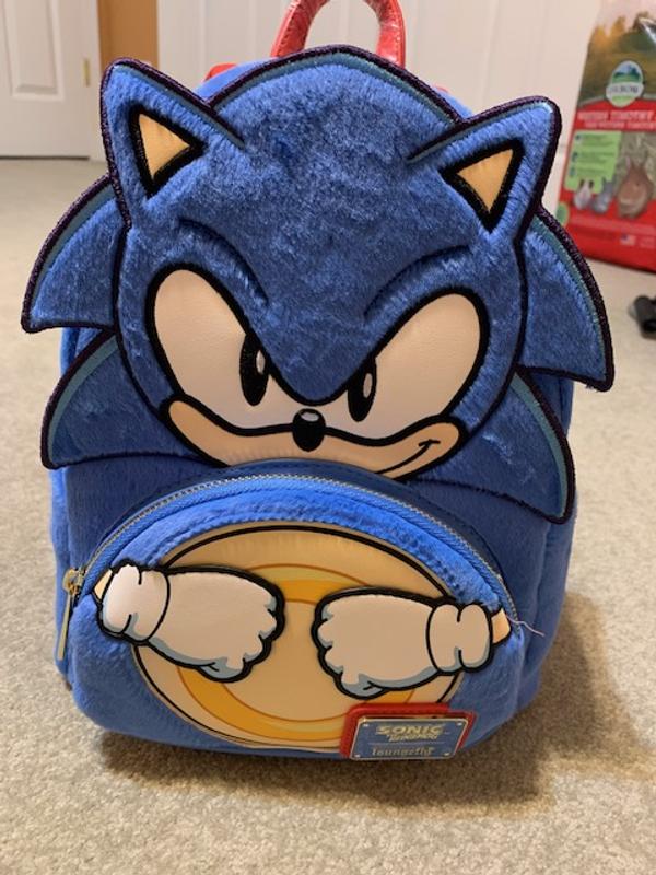 Loungefly Sonic the Hedgehog Figural Blue Backpack | BoxLunch