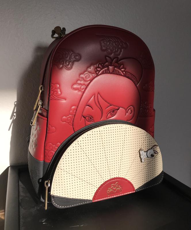 Loungefly retailer Disney Mulan Fan Pin Collector Mini Backpack