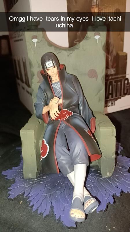 Figurine Naruto Itachi Uchiha 28 Cm - Statue Anime - Cadeau Otaku Manga - Neuf