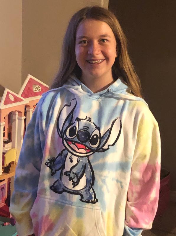 Lilo and stitch discount tie dye hoodie