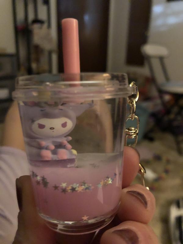Hello Kitty Boba Drink Enamel Pin Kawaii NEW Loungefly Sanrio Purple Sip  Straw