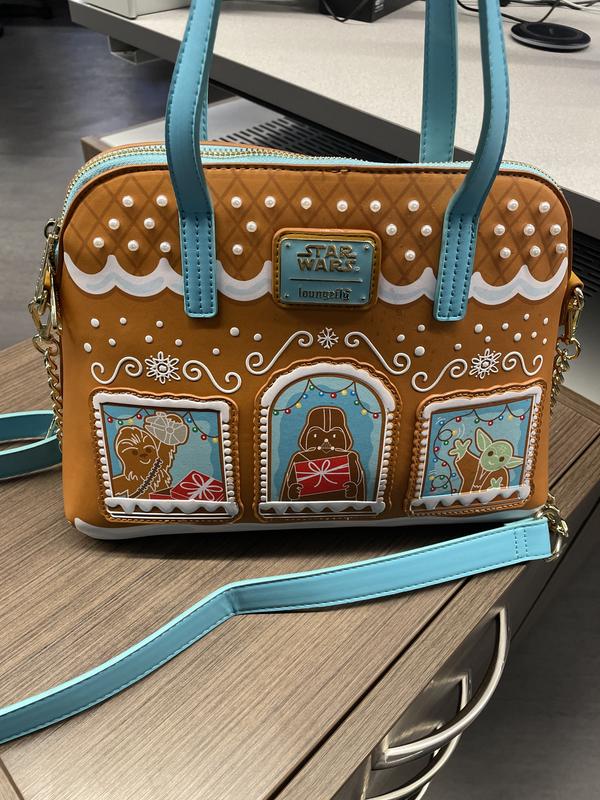 Disney Loungefly selling Star Wars Chewbacca Gingerbread Crossbody Bag