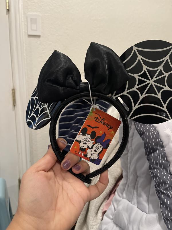 NEW Disney Boxlunch Halloween Spider Web Ears Disney Minnie Mouse Spider Webs Mouse Ears Headband  main image 4