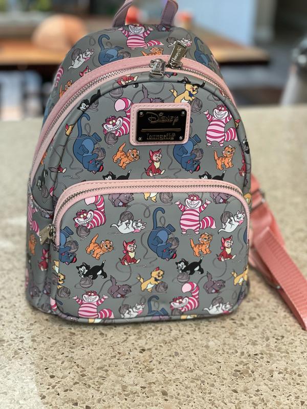 Loungefly Disney Cats Yarn Allover Print Mini Backpack  display picture 3