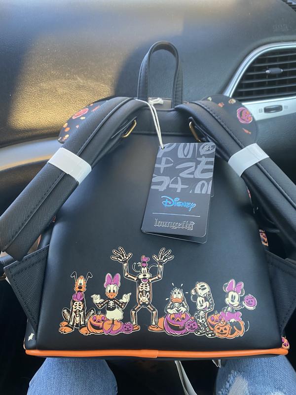 Loungefly Disney Mickey & Minnie Skeleton Glow-in-the-Dark