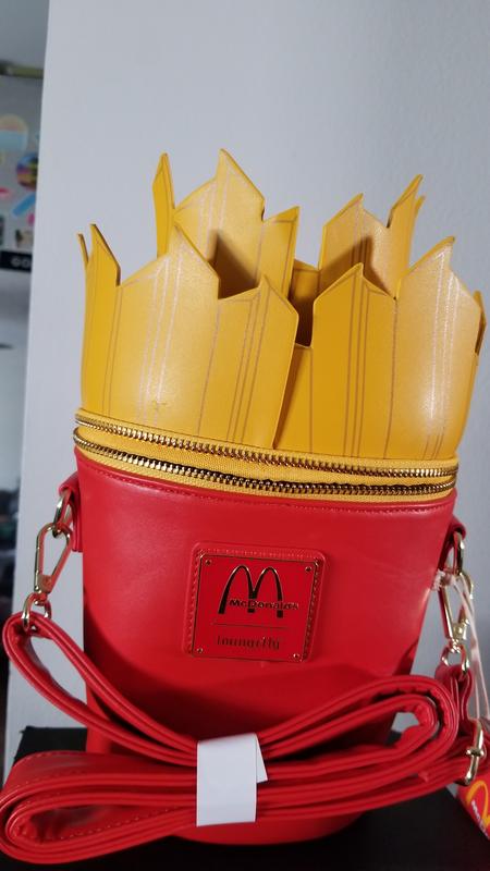 Loungefly McDonald’s Fries Figure Crossbody Bag