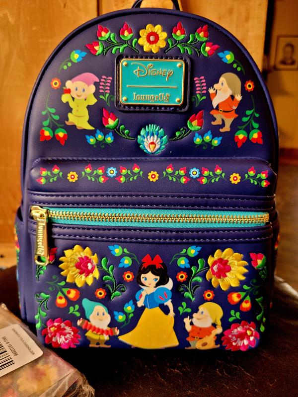 Loungefly Disney Snow White and The Seven Dwarfs Evil Queen Sequined Figural Mini Backpack - BoxLunch Exclusive