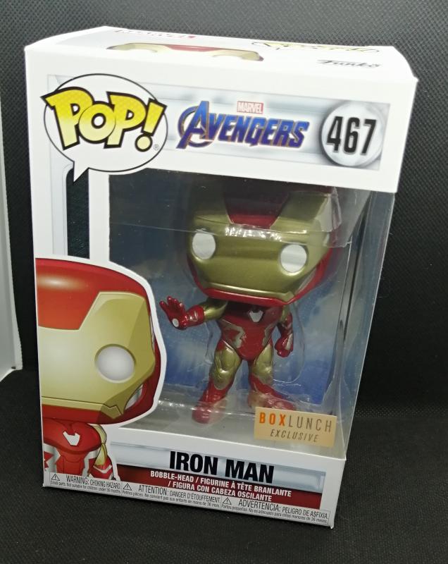 Iron Man Funko Pop! 467 Bobble-Head Marvel Avengers Vinyl Figure Exclusive