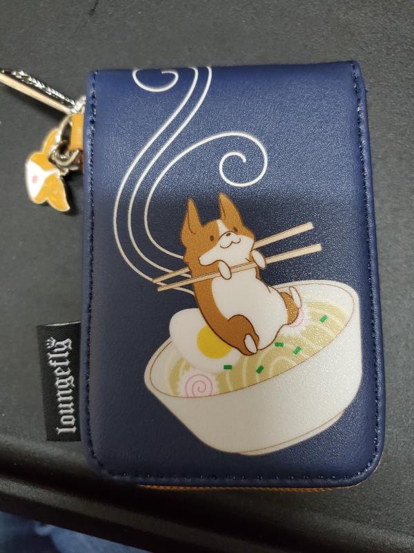 Cute Corgi Meow Cat Long Wallet