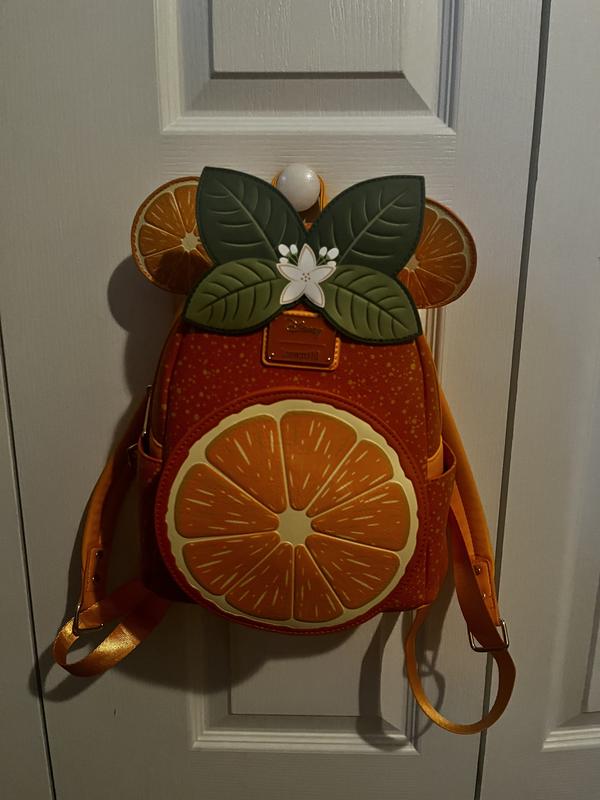 Loungefly Disney Minnie Mouse Orange Ears Orange Scented Mini Backpack -  BoxLunch Exclusive | BoxLunch