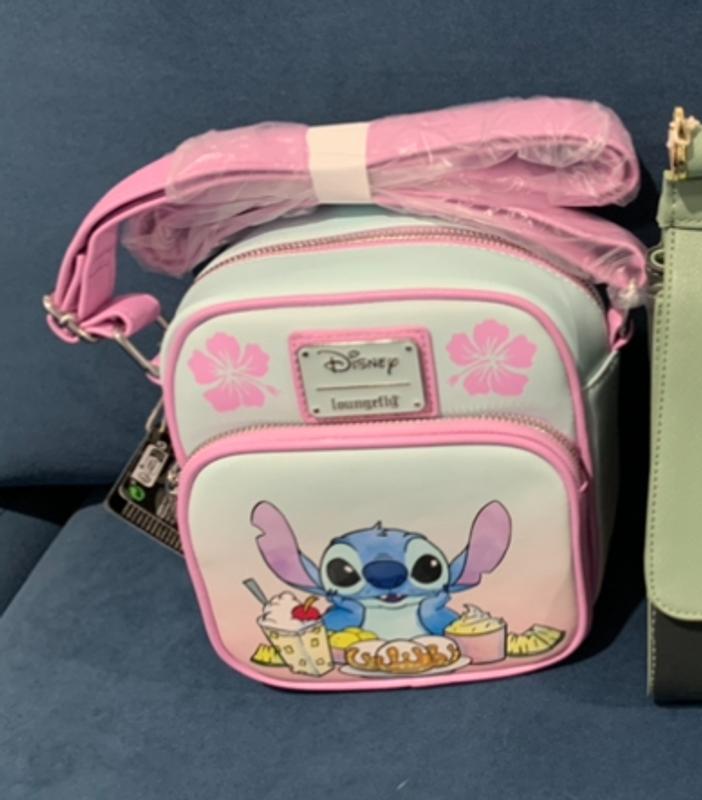 Loungefly Disney Lilo & Stitch Coconut Stitch Crossbody Bag EE Exclusive