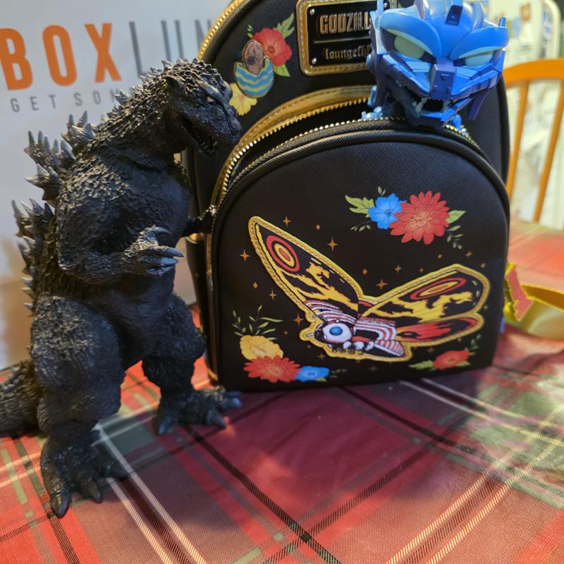 Loungefly Godzilla Mothra Mini Backpack - BoxLunch Exclusive  display picture 1