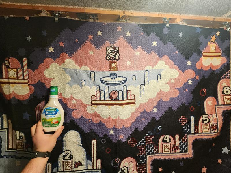 Nintendo Kirby Video Game Level Tapestry Throw BoxLunch