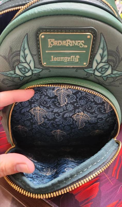 Loungefly The Lord of the Rings Green Icons Mini Backpack  display picture 2