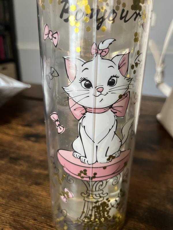 Disney The Aristocats Marie Bonjour Stainless Steel Tumbler | Holds 22 Ounces