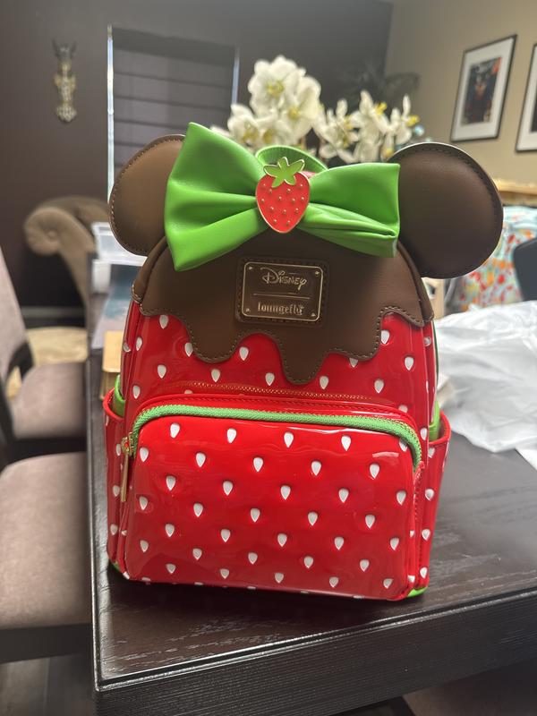 Loungefly Disney Minnie Mouse Chocolate Dipped Strawberry  display picture 1