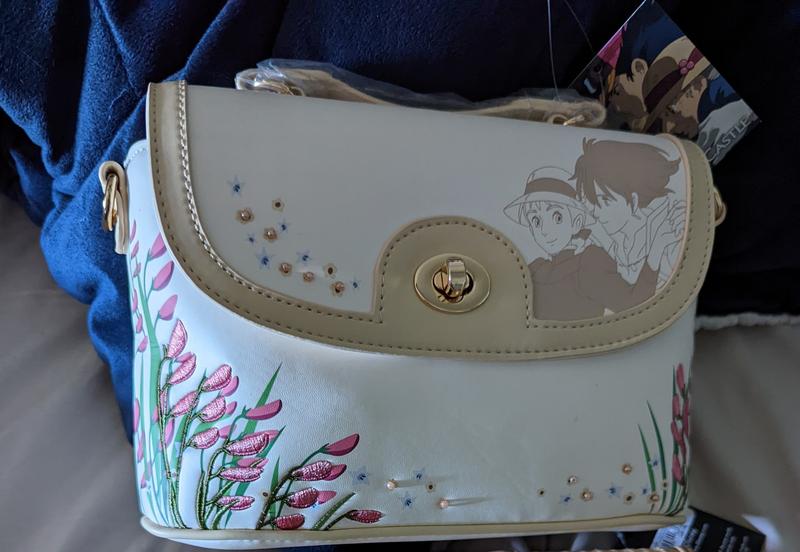 Studio Ghibli Howl's Moving Castle Quilted Icons Handbag - BoxLunch  Exclusive