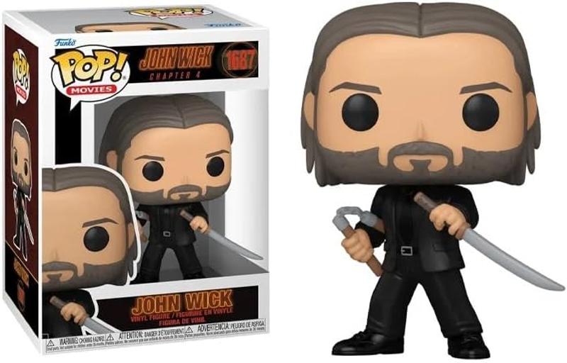 新品　Funko POP! ジョン・ウィック シリーズ 4体セット　オマケ付き Amazon.com: Funko POP! Movies: John Wick 4 - Winston