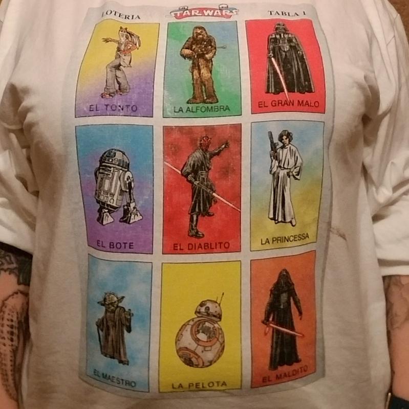 Loteria star wars store shirt