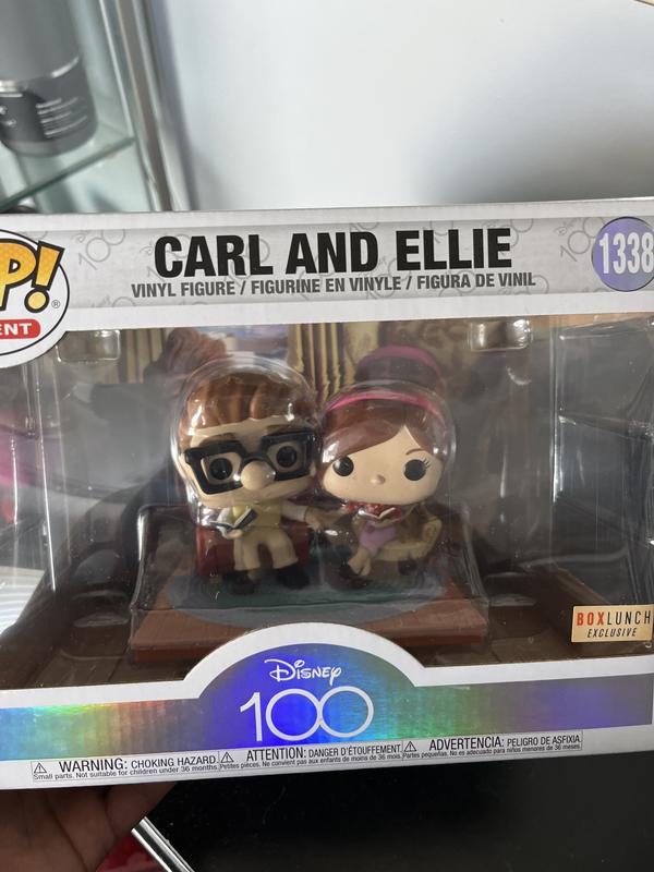 Figurine Carl And Ellie Old / La Haut / Funko Pop Disney 1396 / Exclusive  Special Edition