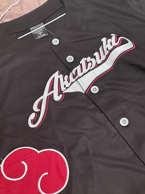 Dodgers Naruto Akatsuki Baseball Jersey - No Piping - Scesy