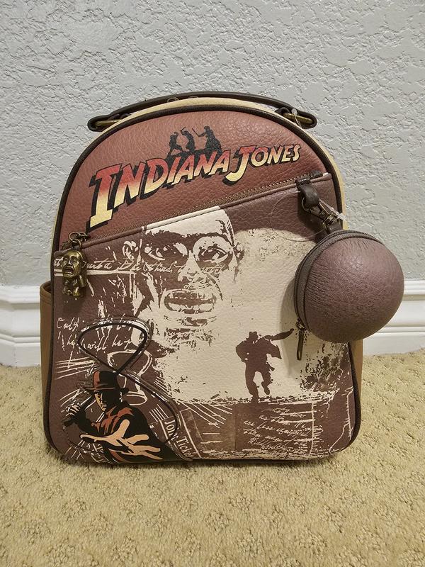 Loungefly - Indiana Jones Raiders Boulder Mini Backpack with Coin Purs –  The Pink a la Mode