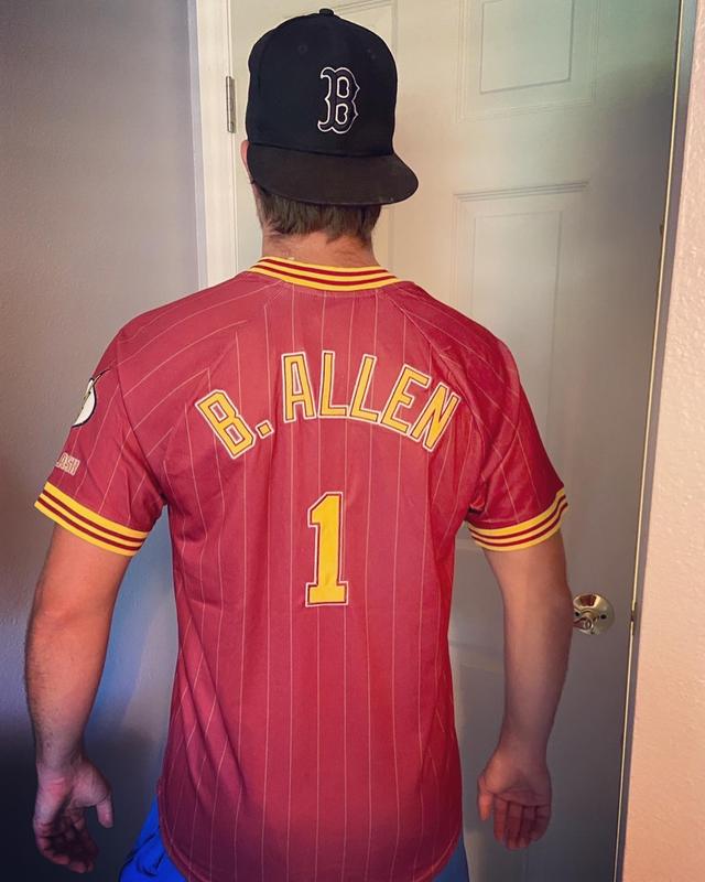 The Flash DC Marvel Studios Personalized Custom Baseball Jersey