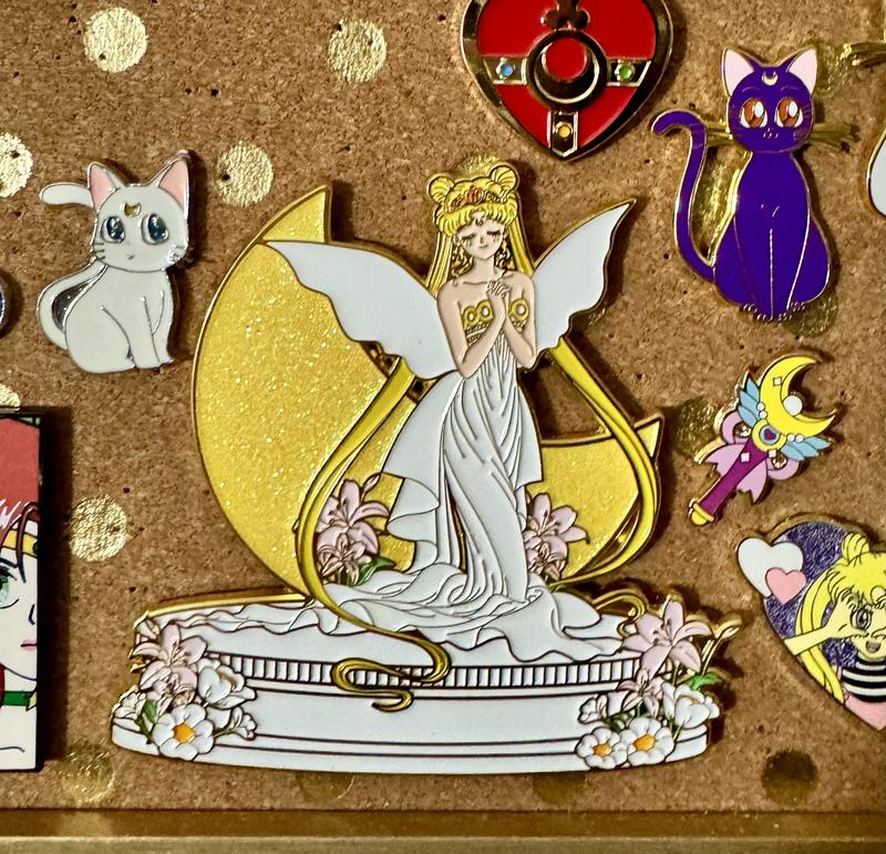 Sailormoon Iron Mouse shops Fantasy pin by Crescent Lion Art