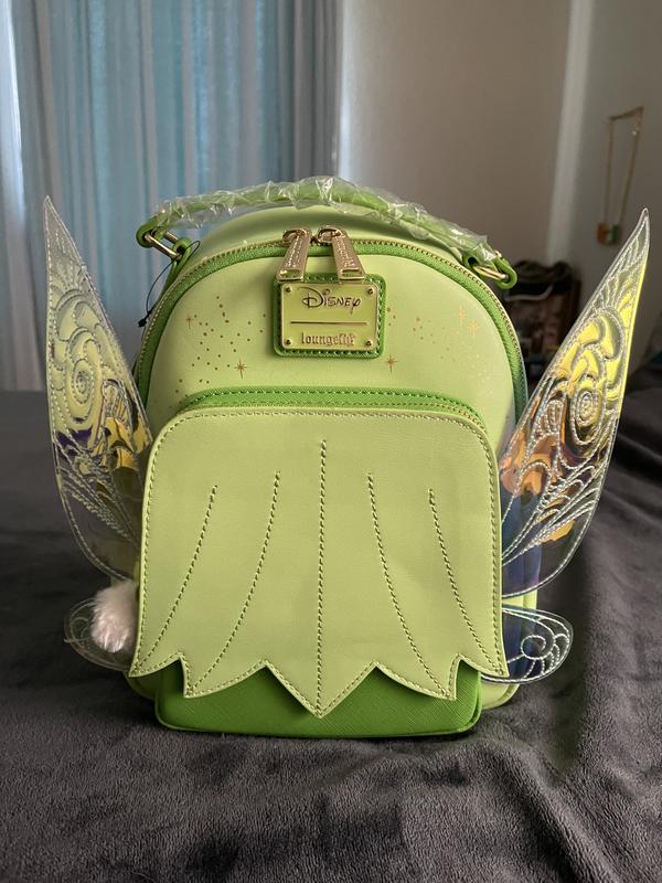 Loungefly Disney Peter Pan Tinker Bell Wings Figural Mini Backpack 