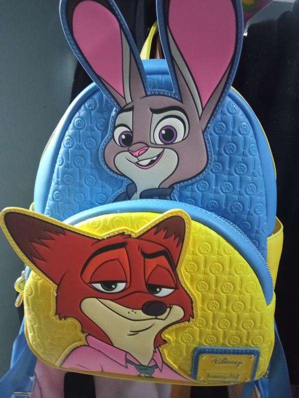 Loungefly Disney Zootopia Nick & Judy Stacked Mini Backpack  display picture 2
