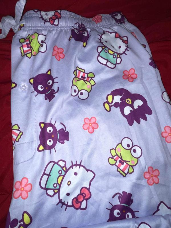 Jinzhaolai Hello Kitty Halloween Pajama Pants Sanrio T-shirt Pant