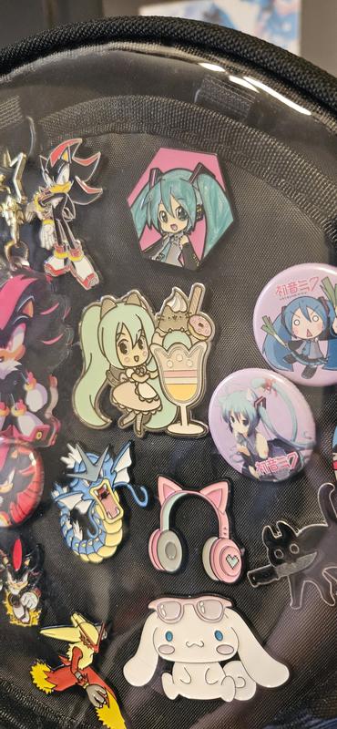 ♡♡ mikページ♡♡ Vocaloid Hatsune Miku Pearlescent Frame Enamel Pin - BoxLunch