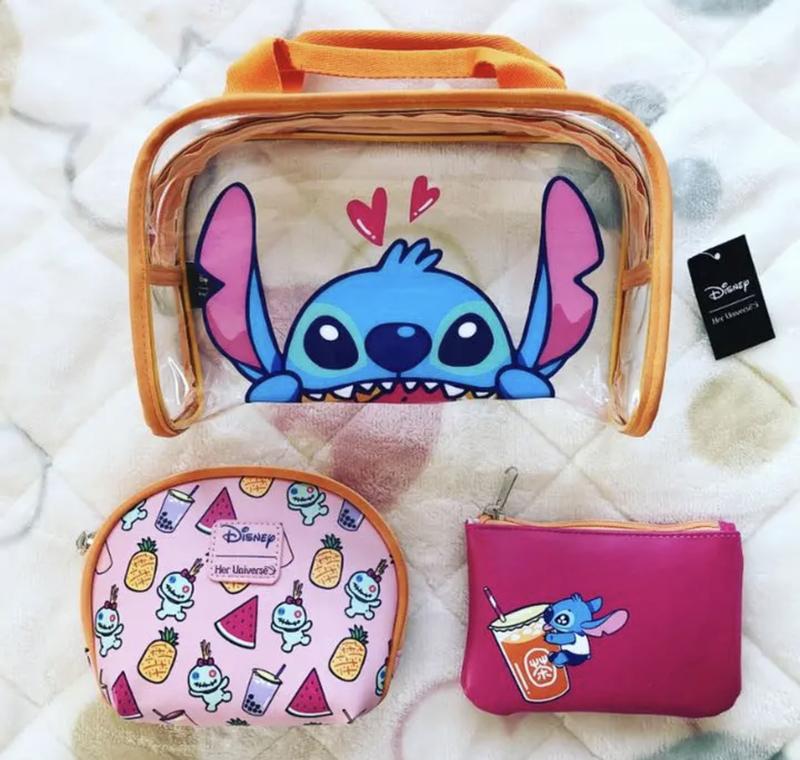 Our Universe Disney Lilo & Stitch Fruit Cosmetic Bag Set - BoxLunch  Exclusive, BoxLunch