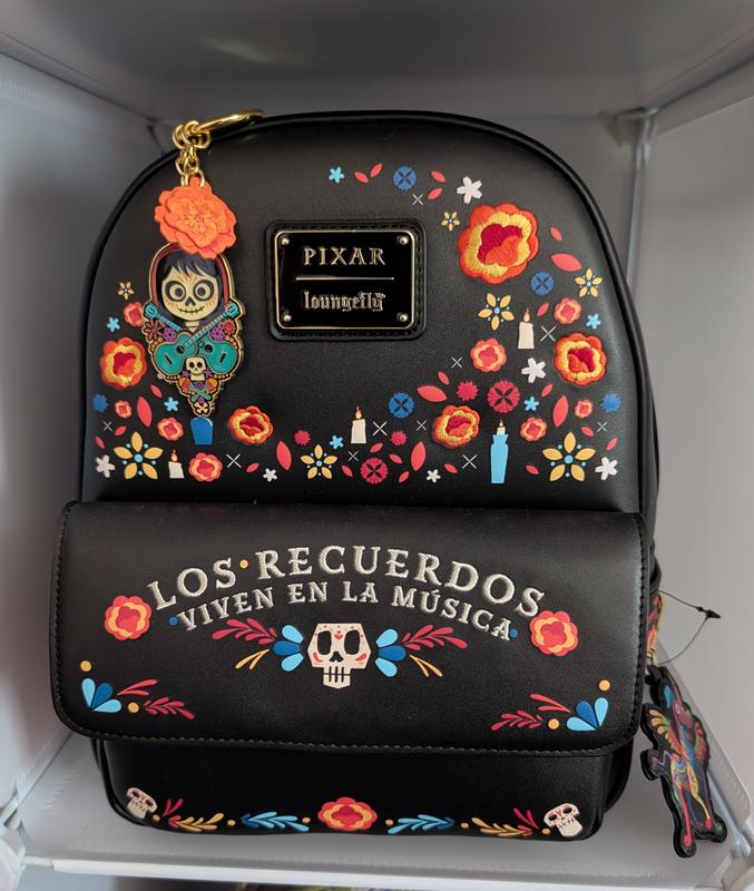 Loungefly Disney Pixar Coco Floral Mini Backpack (BoxLunch 10th