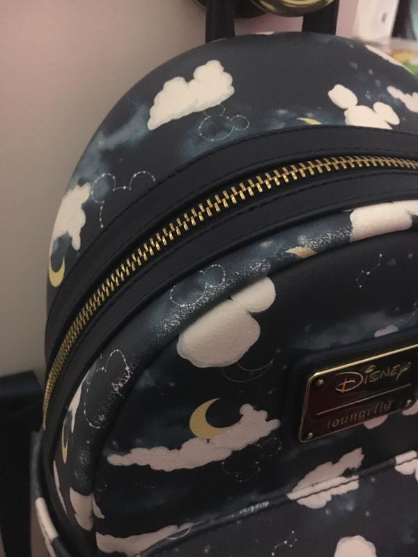 Loungefly Disney Mickey Mouse Clouds Mini Backpack  display picture 3