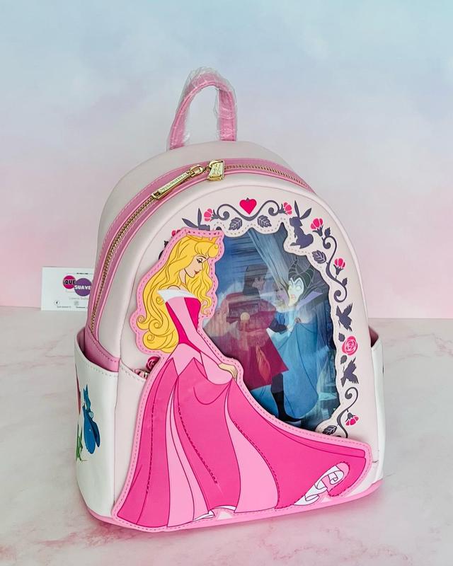 Loungefly Disney Sleeping Beauty Lenticular Portrait Mini Backpack