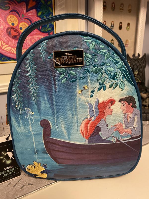 Loungefly Disney shops The Little Mermaid Kiss the Girl Mini Backpack