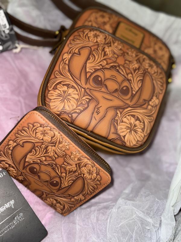 Loungefly Disney Lilo & Stitch Tonal Stitch Carving Backpack & Wallet Lilo & Stitch Loungefly Disney Lilo & Stitch Tonal Stitch  main image 3