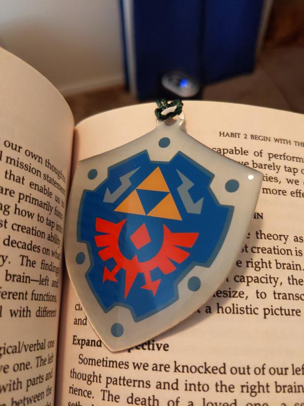 Nintendo The Legend of Zelda Hylian Shield Bookmark BoxLunch