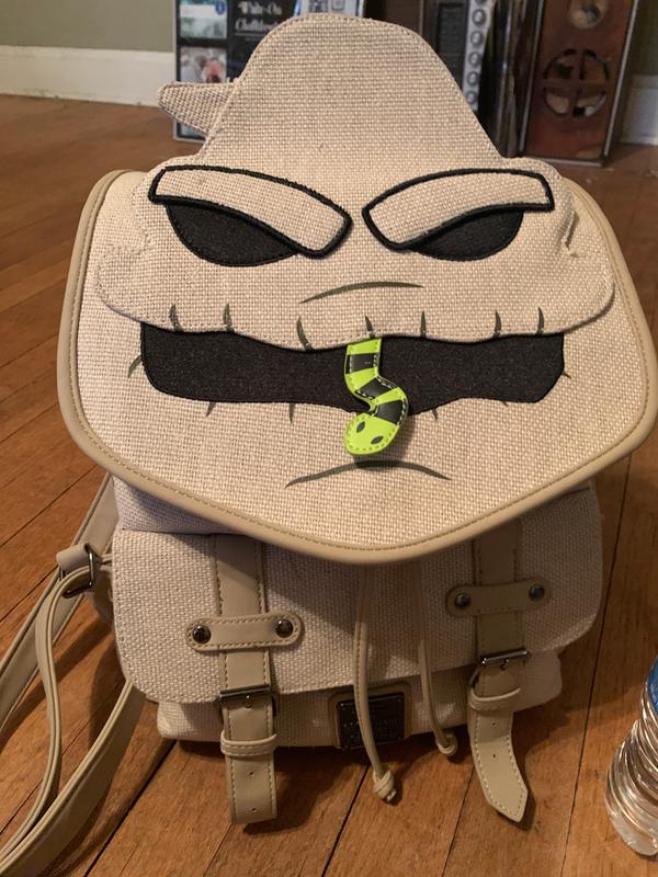 Loungefly store Nightmare Before Christmas Oogie Boogie Burlap Backpack