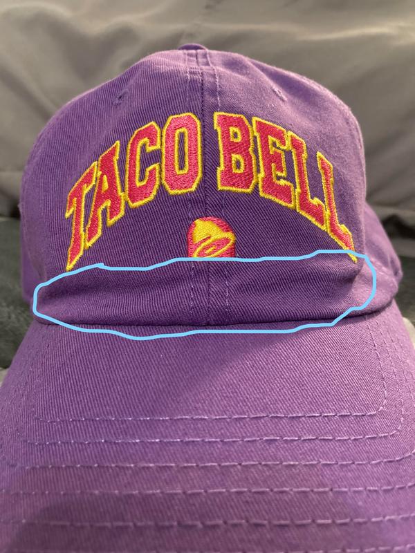 Taco Bell Visor Hats for Men