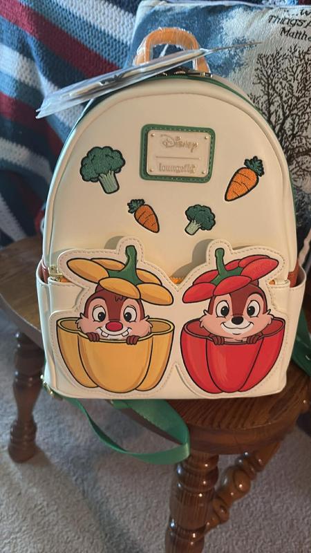Loungefly Disney Chip & Dale Veggies Mini Backpack  display picture 1