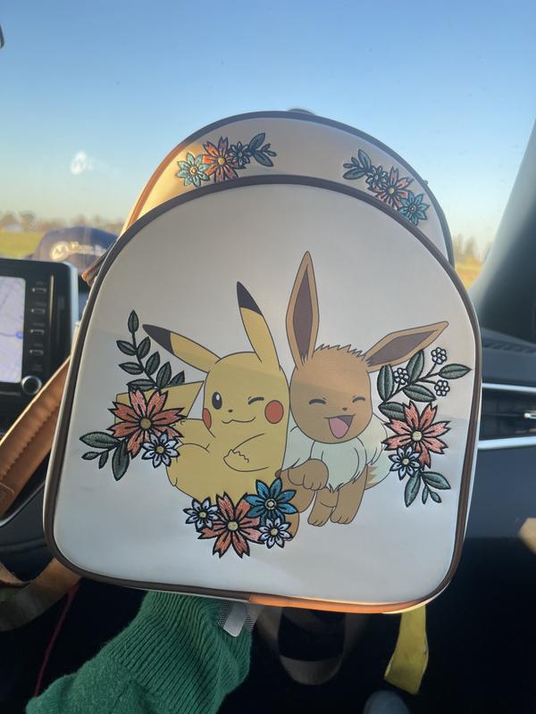 Loungefly Pokémon Pikachu & Eevee Floral Mini Backpack & Cardholder Set