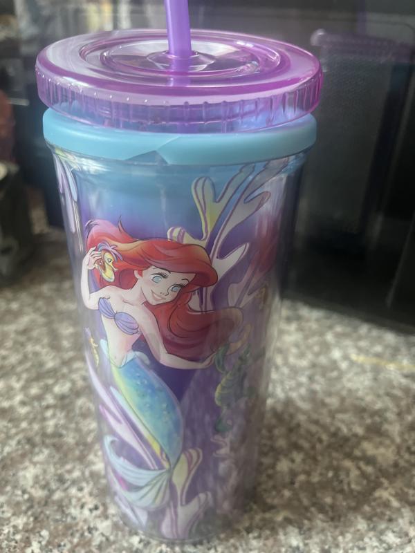  Disney The Little Mermaid Ariel and Friends Color-Changing  Plastic Tumbler
