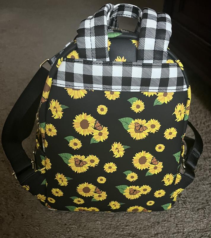 Loungefly バックパック Loungefly Sunflower 26 cm Bambi Amazon.com: Loungefly Disney Bambi Sunflower Friends Mini