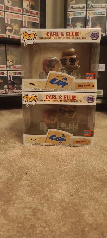 Disney UP Carl and Ellie 2 Pack exclusive 979 Moment Funko Pop! Vinyl –  Tall Man Toys & Comics
